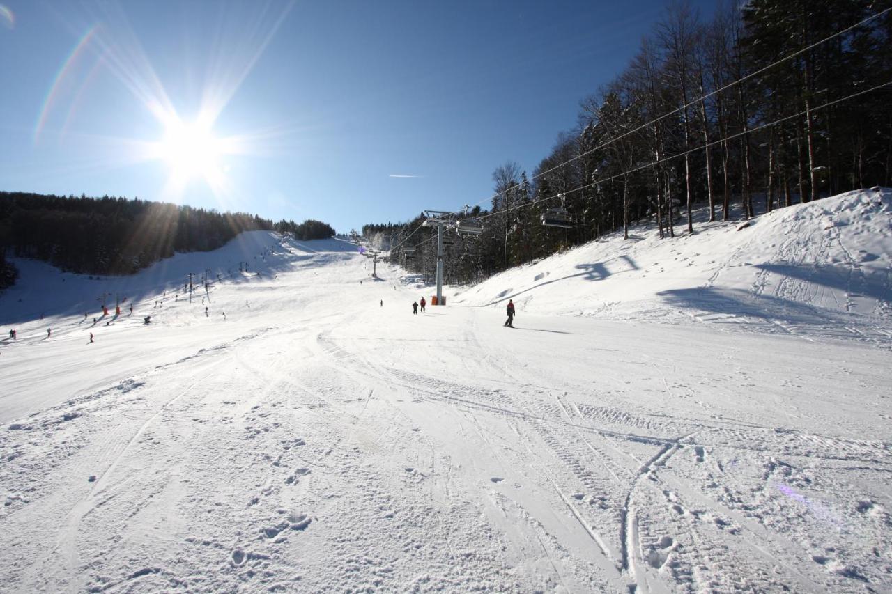 Pohorje Village Wellbeing Resort - Forest Apartments Videc Hočko Pohorje Kültér fotó